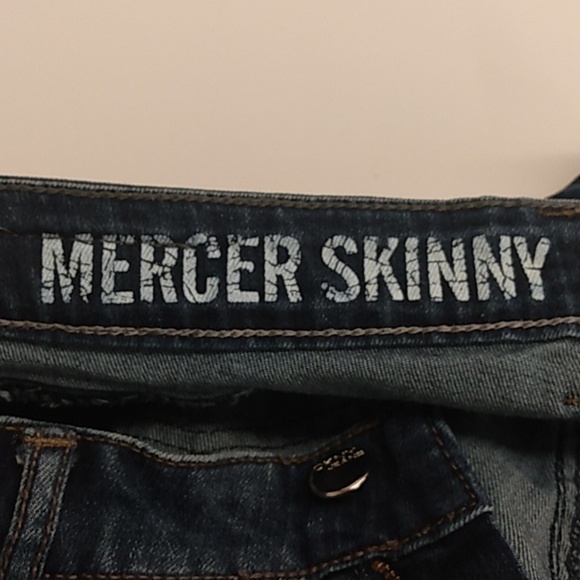 DKNY JEANS MERCER SKINNY BLUE JEANS SIZE 4 - Picture 5 of 9